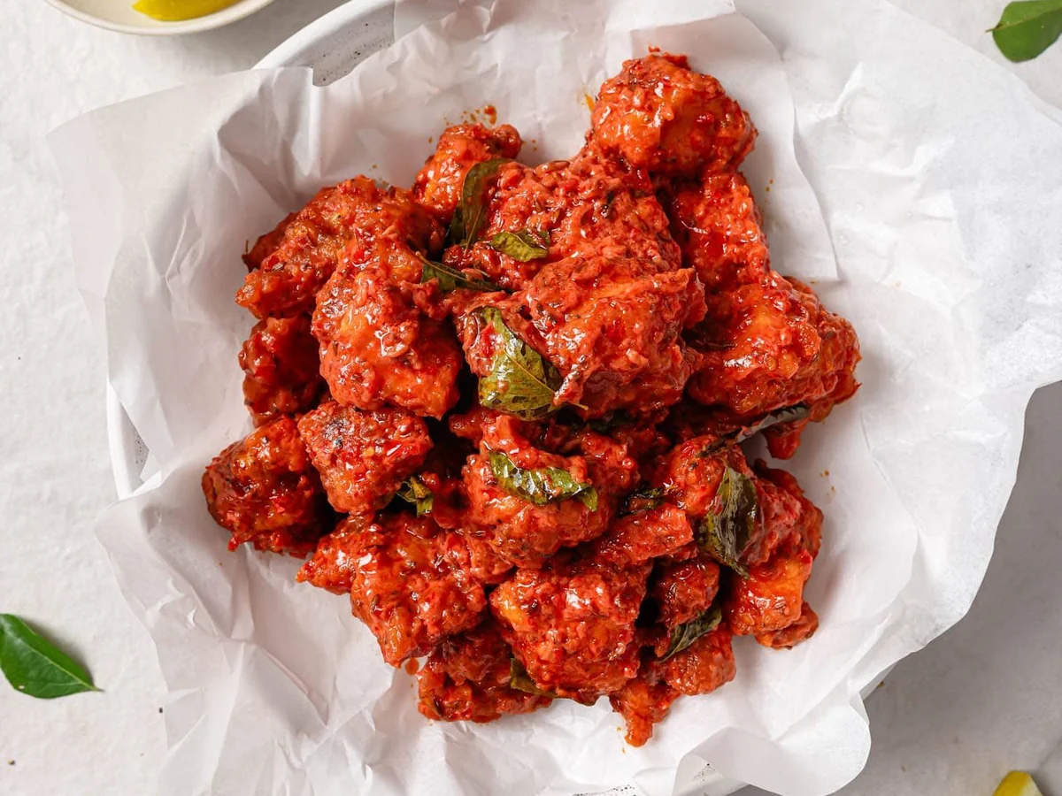 Chicken 65, Hyderabadi style